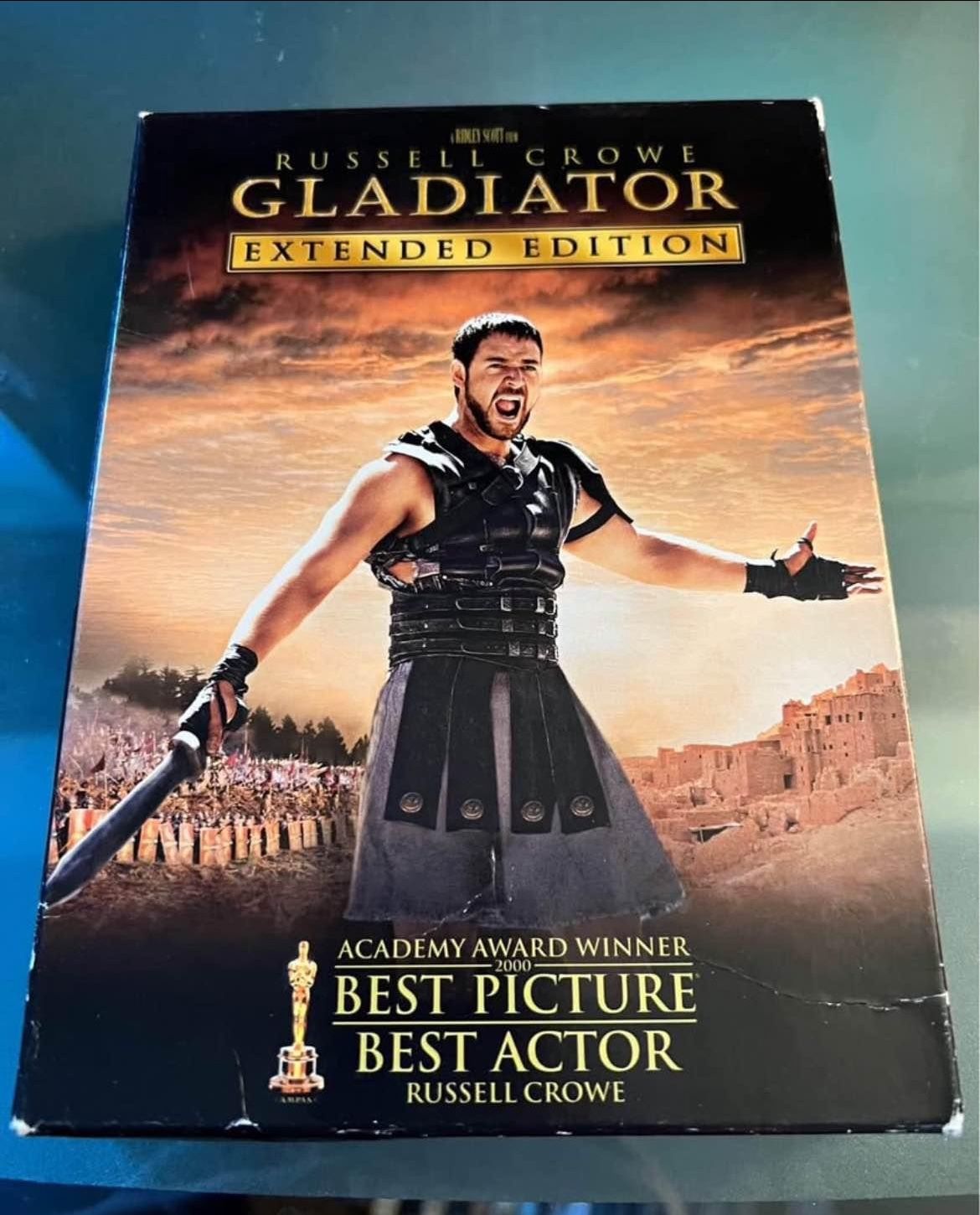Russell Crowe Gladiator Extended Edition DVD