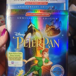 Brand New Peter Pan Blu-ray/DVD/digital copy
