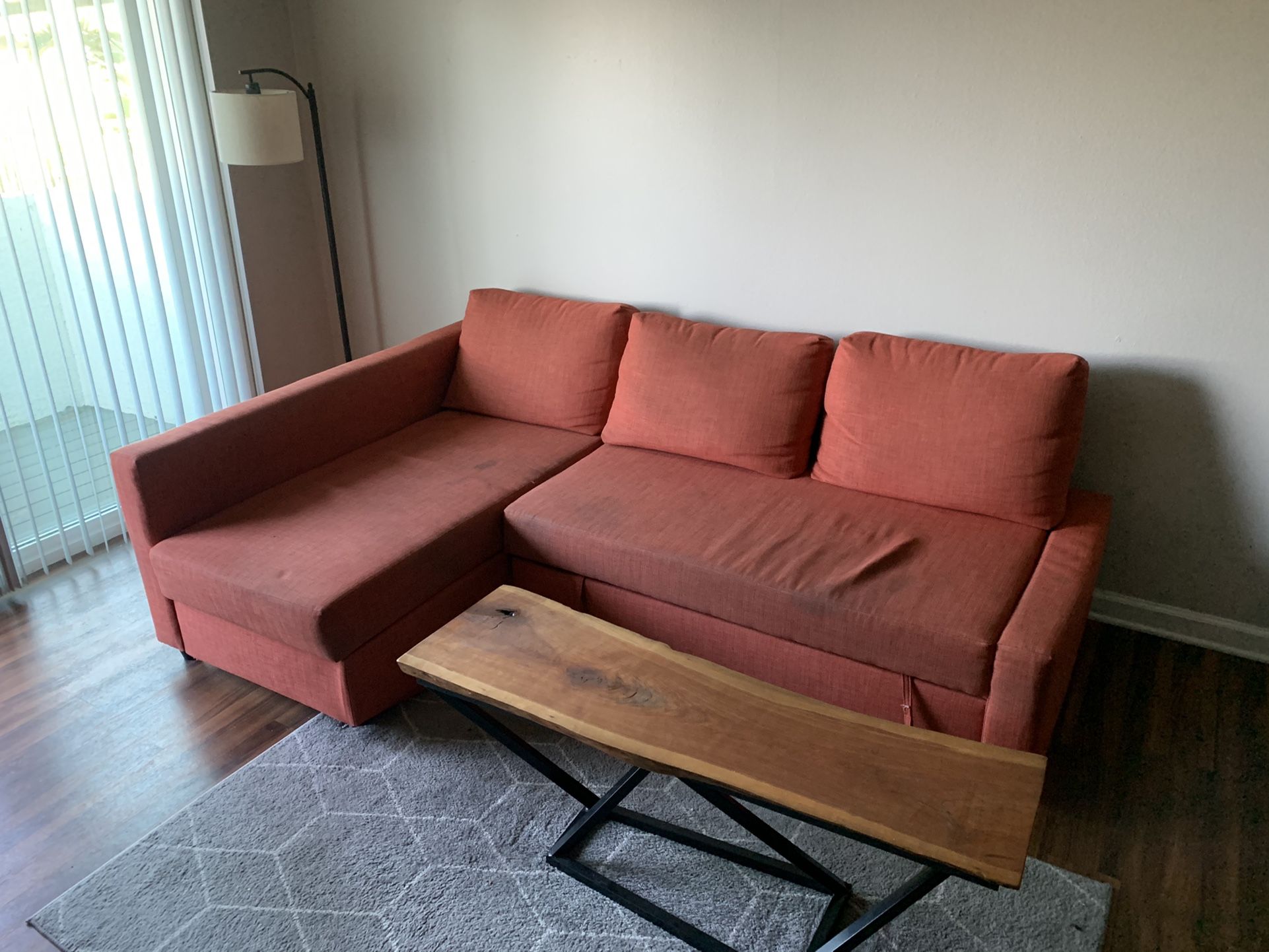 IKEA FRIHETEN Pull Out Queen Size Sleeper Sofa