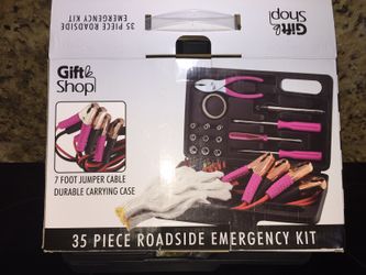 35 Piece Roadside Emergency Kit