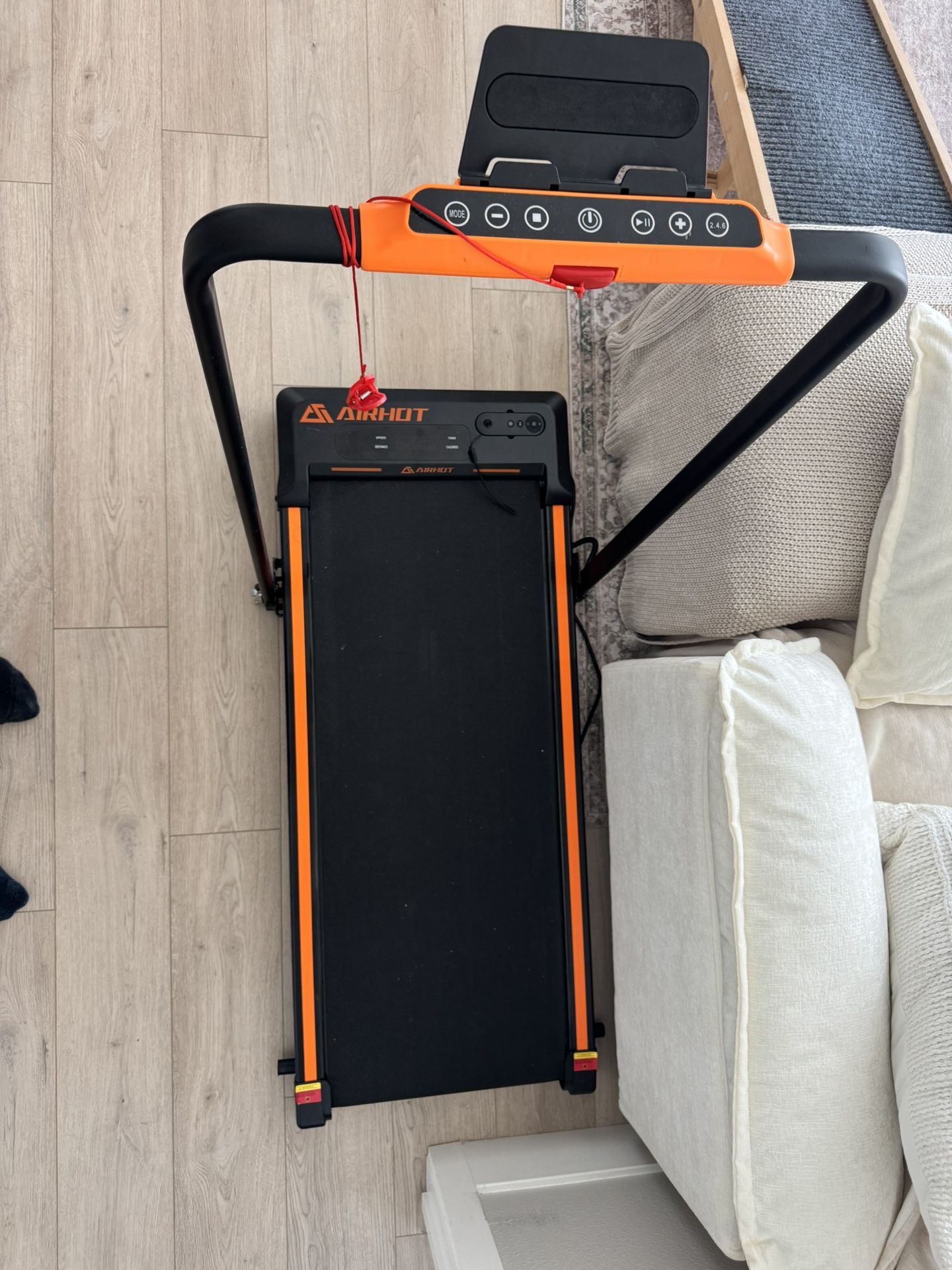 Walking Pad Treadmill With Remote - Like New Condition - $200 MSRP