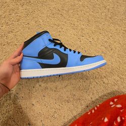 Nike Air Jordan, "University Blue Black", Size 12 Men's 