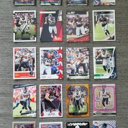 J.J. Watt Lot of 20 Total DIFFERENT Football Cards HIGH GRADE MINT Houston Texans