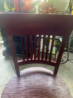 Wooden chair