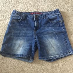 EUC girls shorts size 16