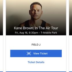 Kane Brown Row 1