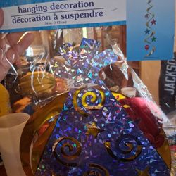 Hanging Party Hat Decoration