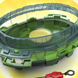 Hasbro Beyblade Burst QuadDrive Interstellar Drop Beystadium Arena Launcher Set