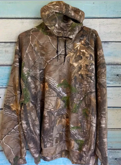 New Camouflage Hoodie Sweater Mens Size 2X