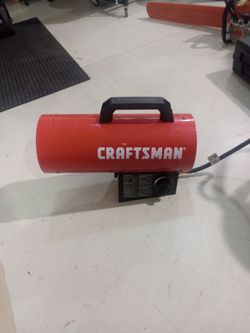 Craftsman 60,000 Btu Portable Forced Air Propane Heater