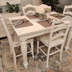 8 Person Bar Height Dinette Set