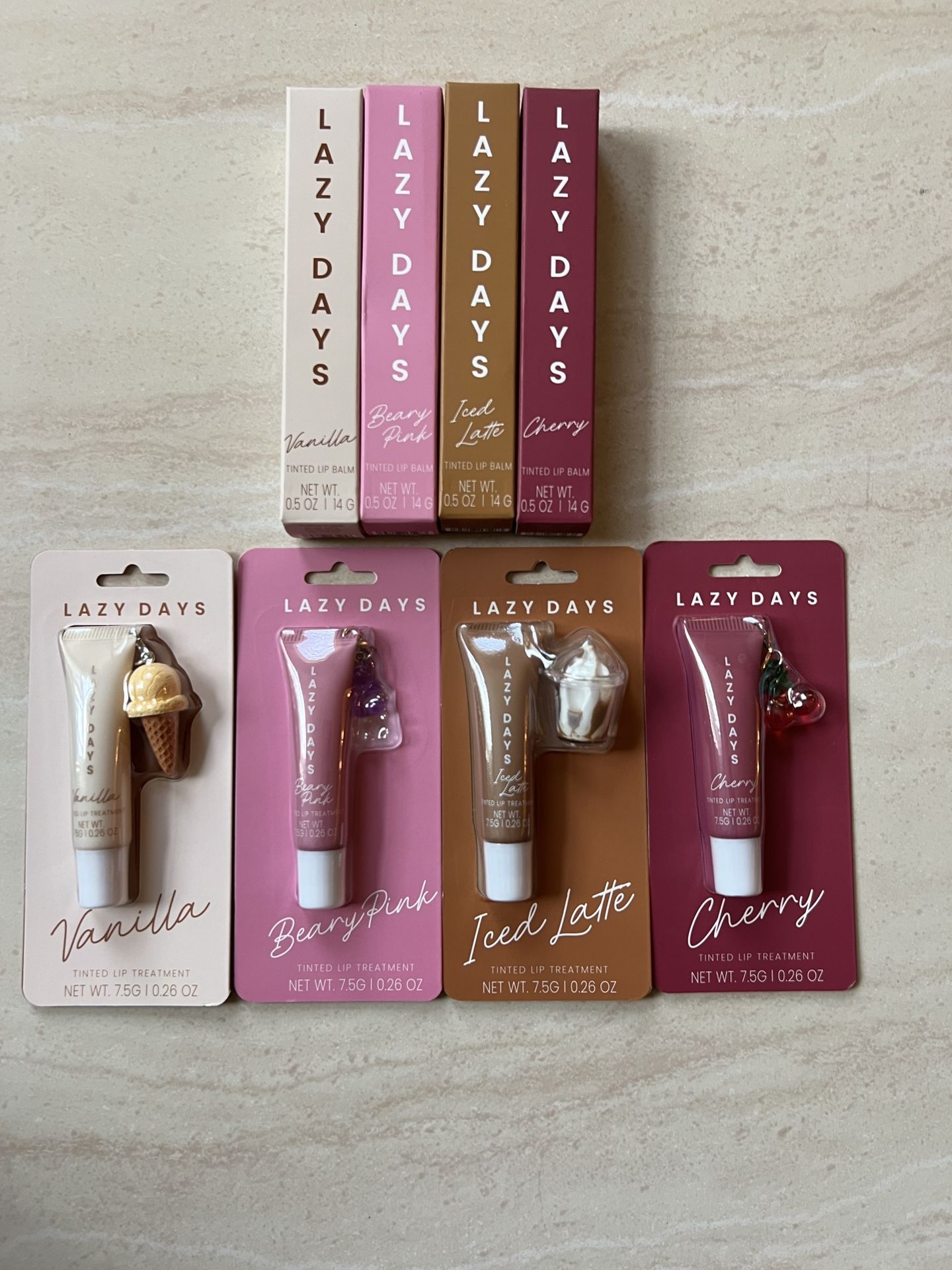 Lazy Days Tinted Lip Balm Bundle-$FIRM