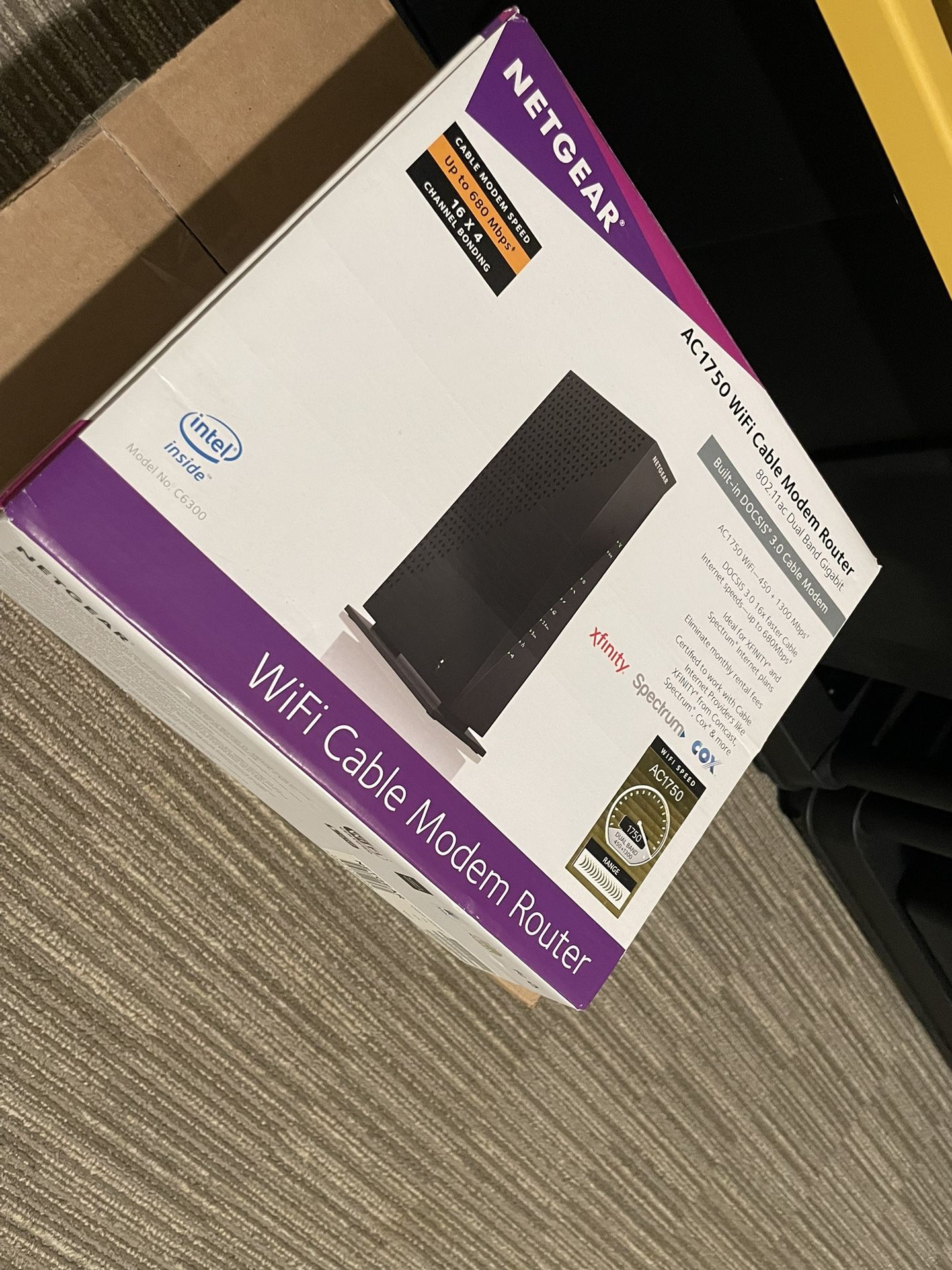 NETGEAR AC1750 Wifi Cable Modem Router
