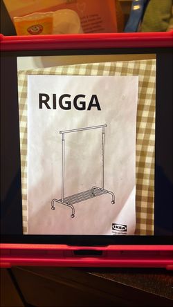 IKEA RIGGA Clothes Rack