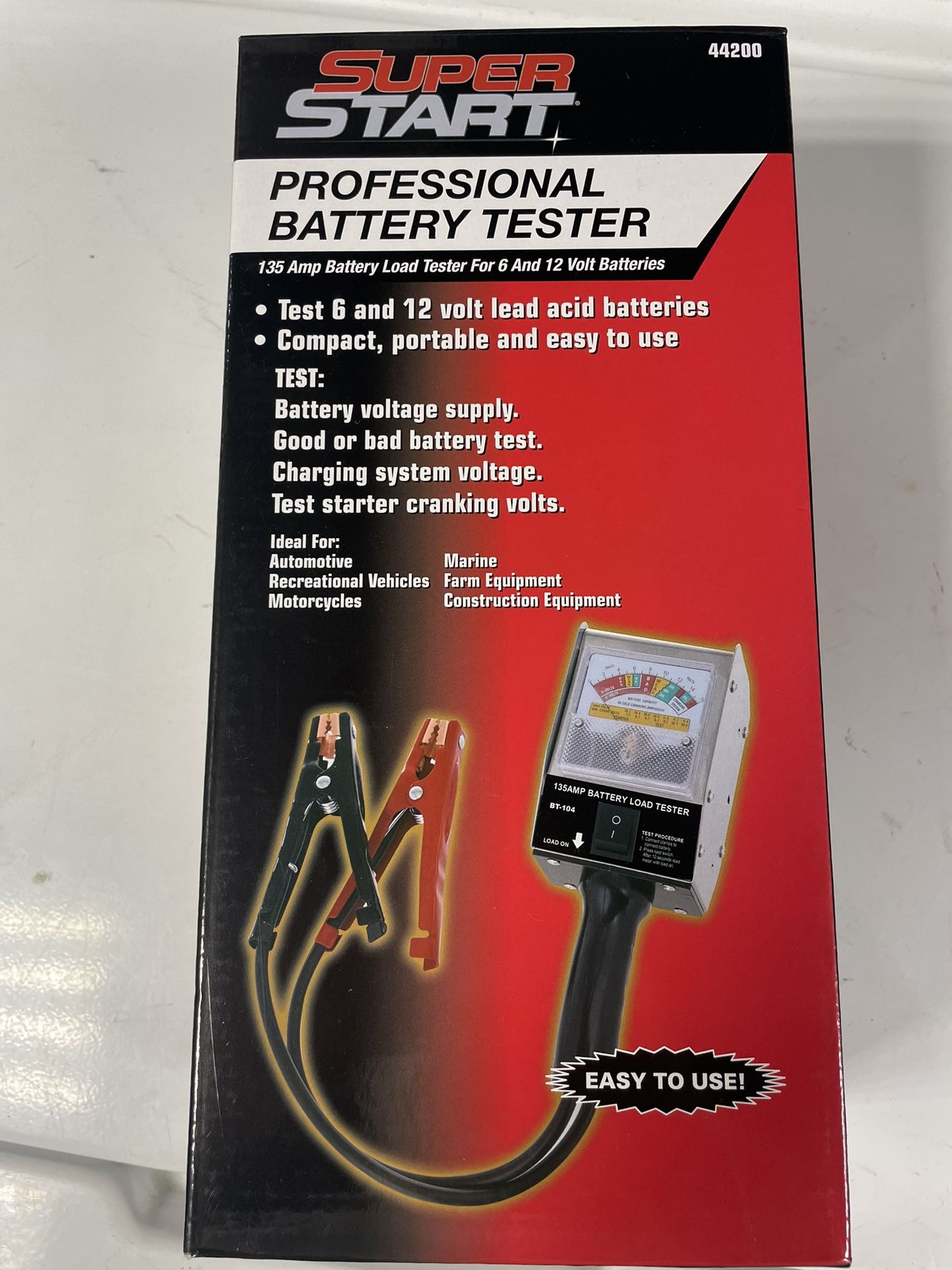 Super Start Professional Battery Tester