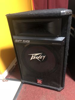 2 speakers peavey