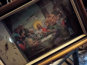 Vintage last supper clock