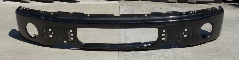USED REF#M107 || 2009-2014 FORD F-150 || FRONT METAL BUMPER