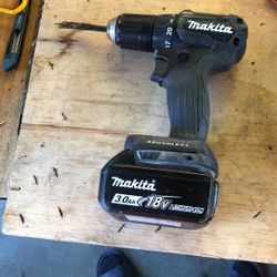 Makita 18v BL Brushless  Drill + 3.0 Ah Batery