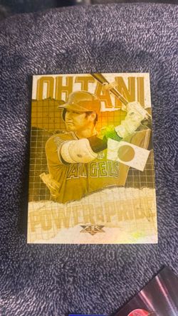 Shohei Ohtani Angels Fire Power Series Baseball Card