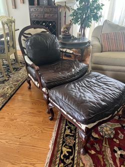 Chair and ottoman