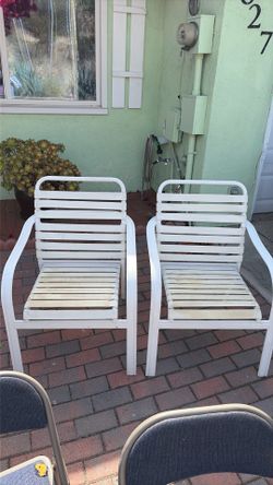 Patio chairs