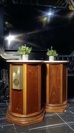 Pair of Empire 9000 Vintage Column Speakers – Fully Serviced - 1-Year Warranty