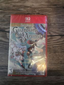 Switch 2 game Rune Factory Guardians of azuma brand new sealed