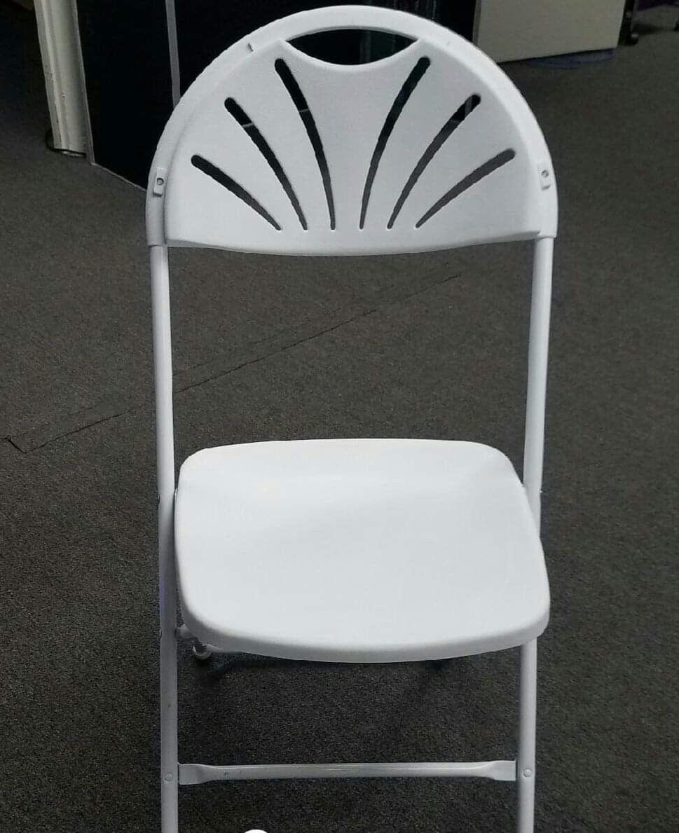 Fan Back folding chairs