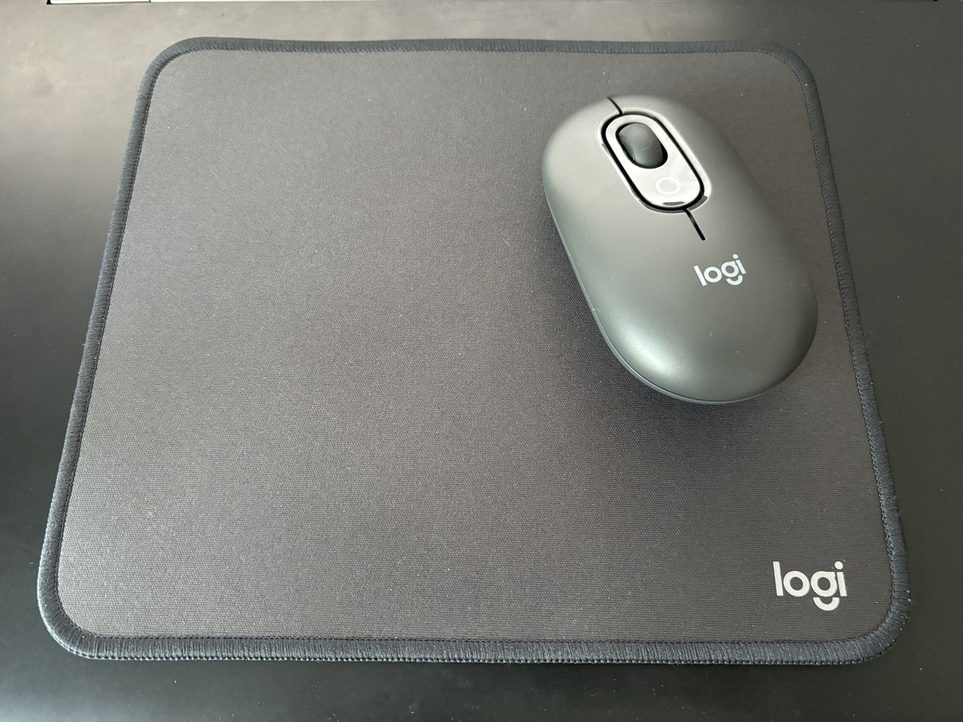 Logitech Pop Mouse And Studio Series Mouse Pad
