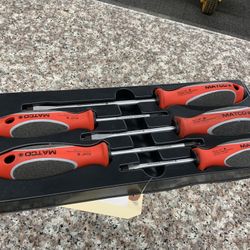 MATCO 5 Piece Top Torque Li Screwdriver Set 