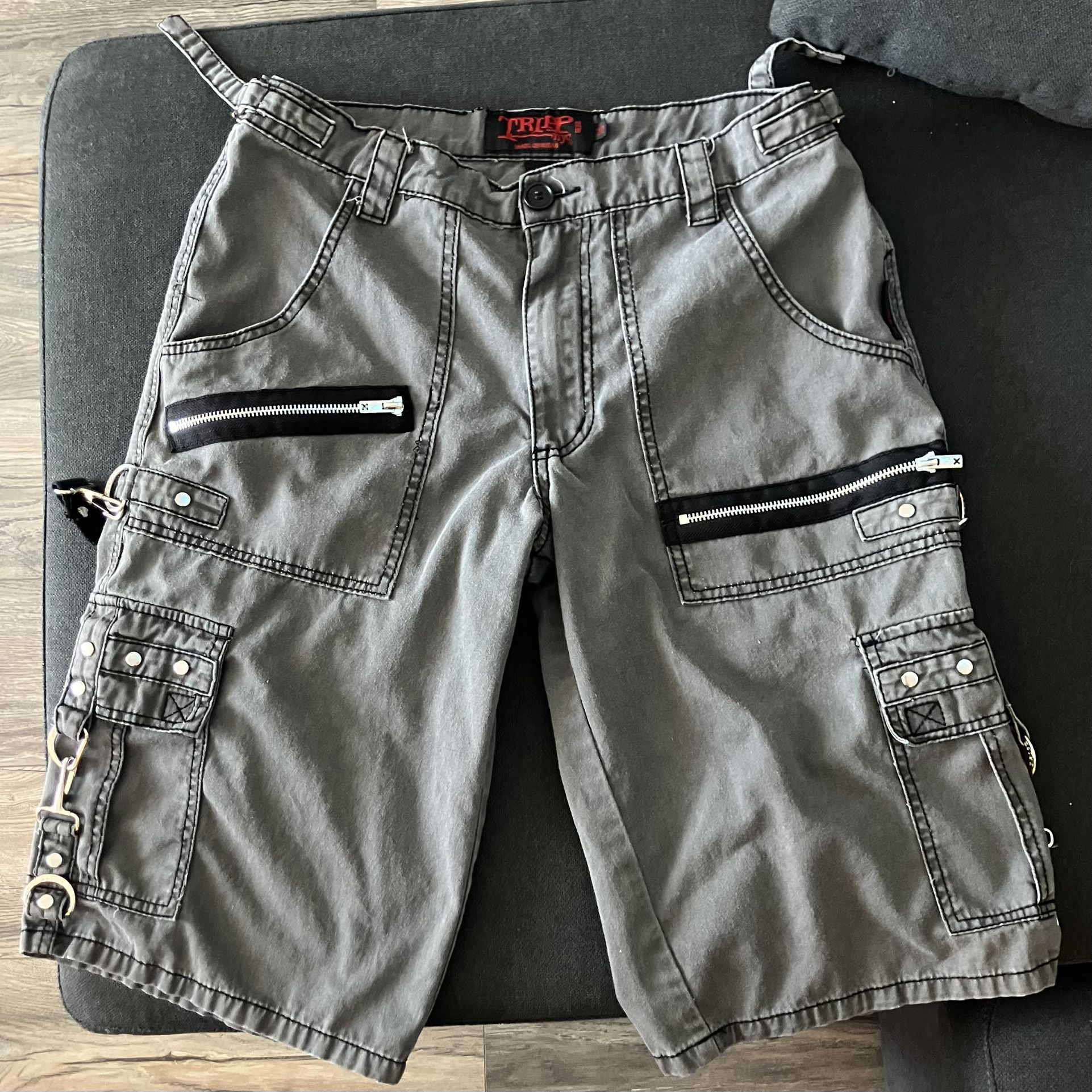 Tripp NYC Mens Shorts Gray