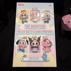 The Monsters X Hello Kitty Pochacco New with box!