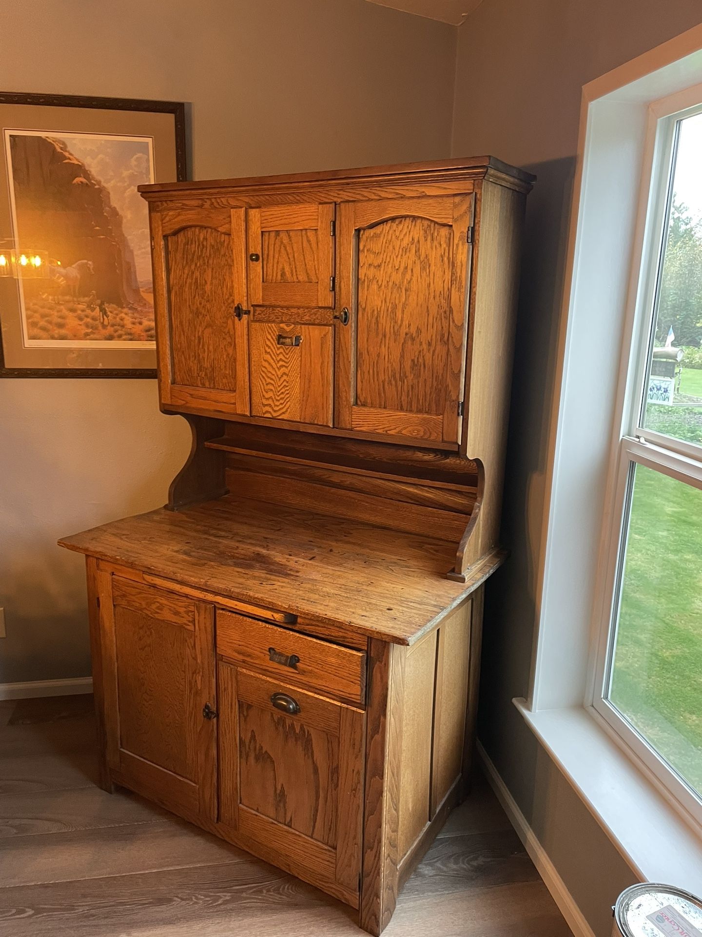 Hoosier Kitchen Cabinet