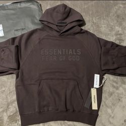 NEW Fear of God Essentials Plum Hoodie Size XS 100% Authentic✅