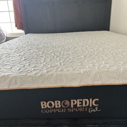 Queen Bed With New Orthopedic Mattress
