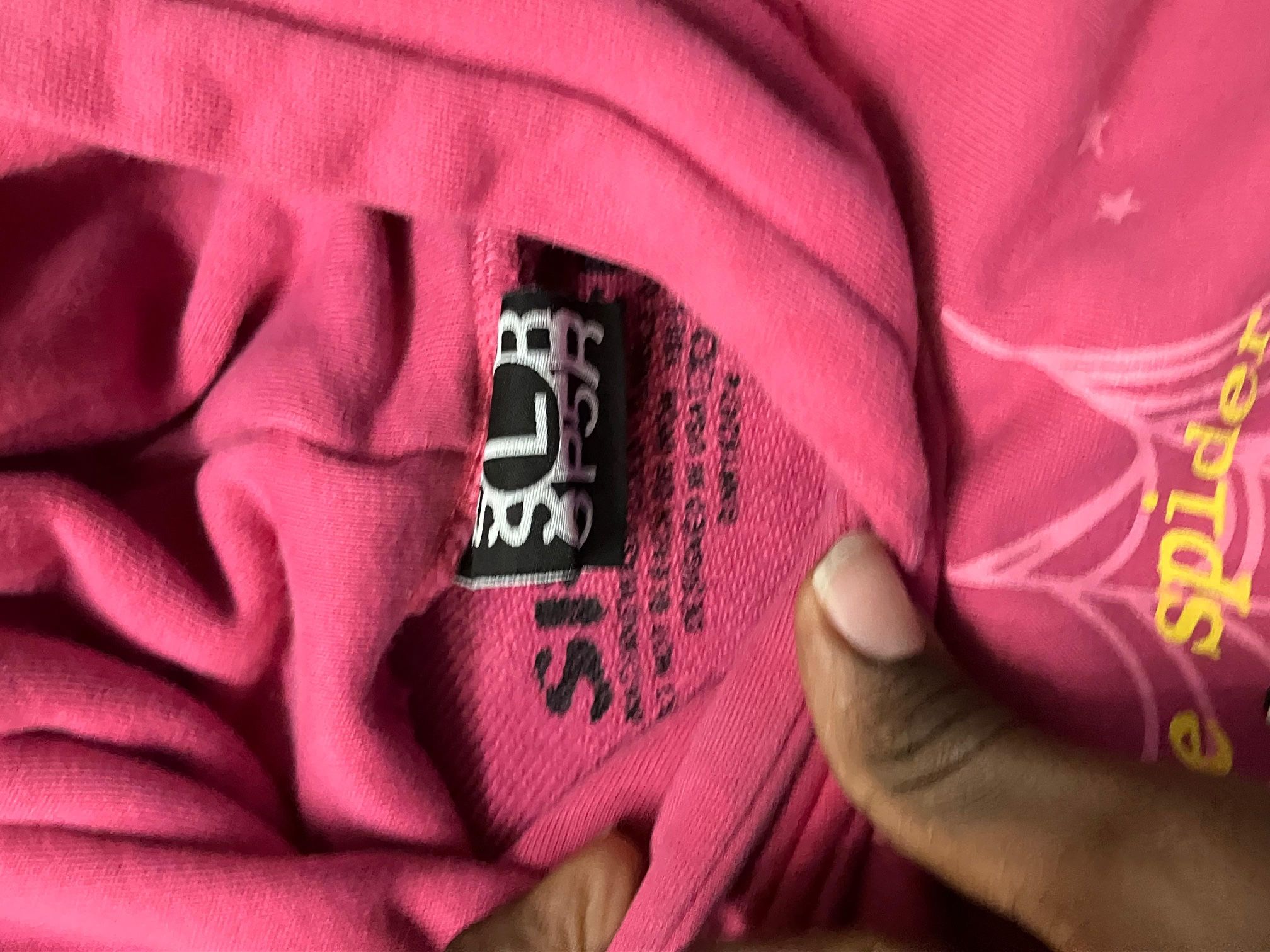Pink Spider Hoodie
