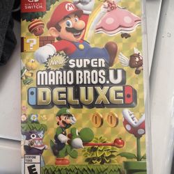 Super Mario Bros U Deluxe Nintendo Switch 
