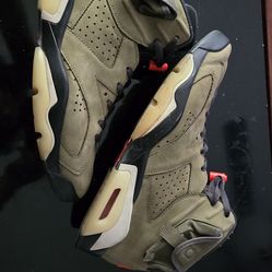 Jordan 6 travis scott olive