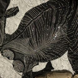 Birthday Black Bedazzle Dress