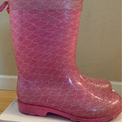 Girls rain boots size 1
