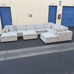  Thomasville Lowell 10-Piece Modular Sectional 