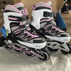 New Girls Light Up Rollerblades