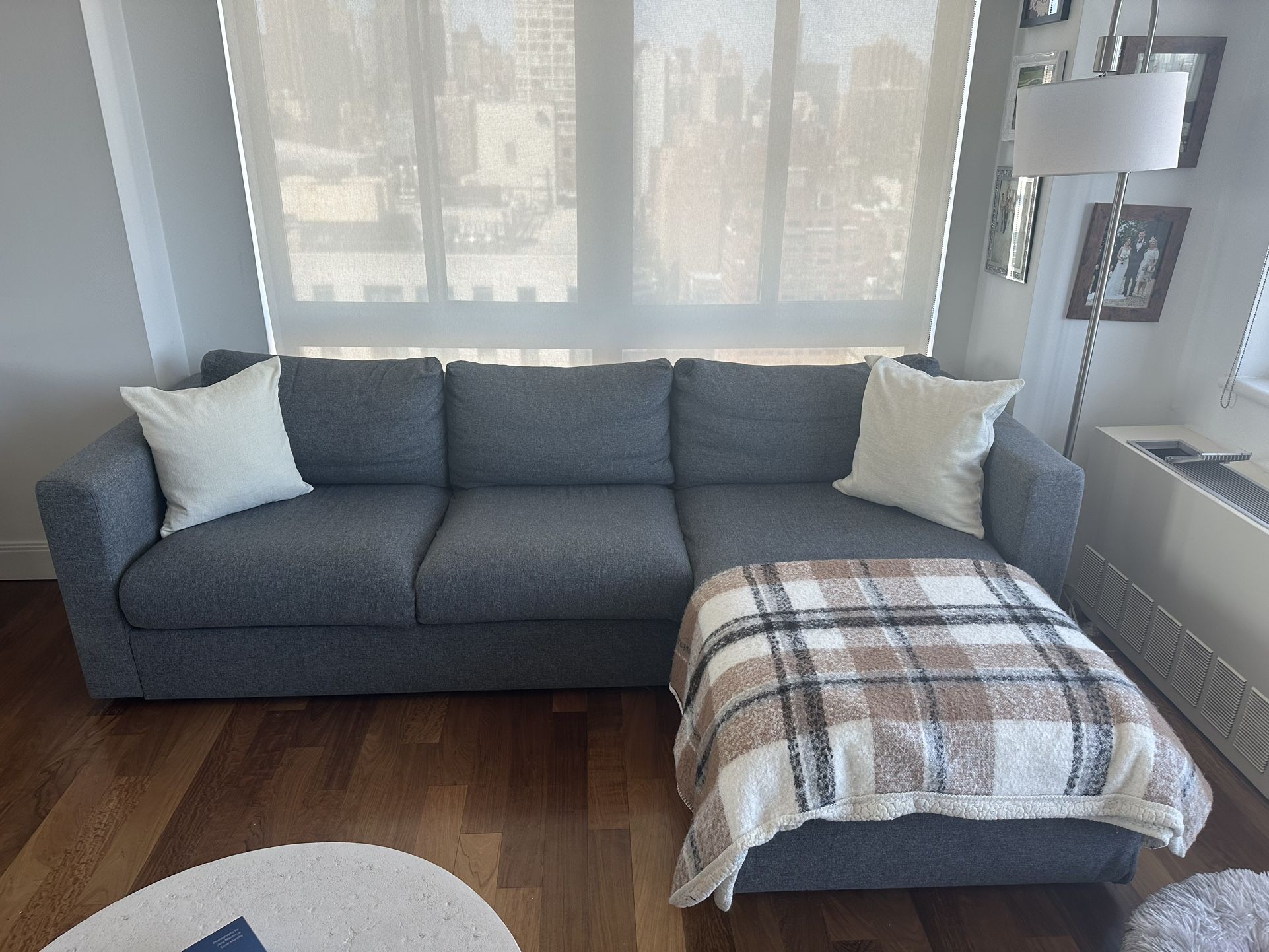 IKEA L-shape Sofa - Gray (pick Up Only)
