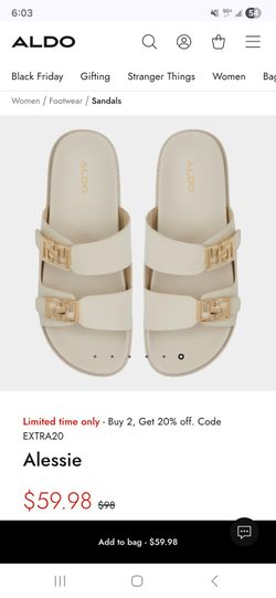 Aldo Women Slides Firm Price