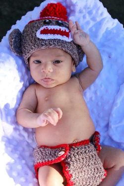 Halloween, Harvest, baby first picture