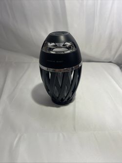 Sharper Image Outdoor Speaker Tiki Torch Backyard Pool Party Light Up Set Of 4