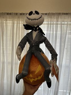 Jack Skelington On Pumpkin