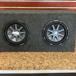 Car Audio Kicker 2x10 Subs 