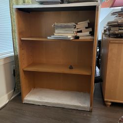 Wooden Book Shelf